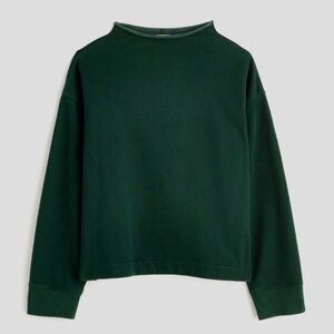 Madewell Mock Funnel neck Sweatshirt-LG